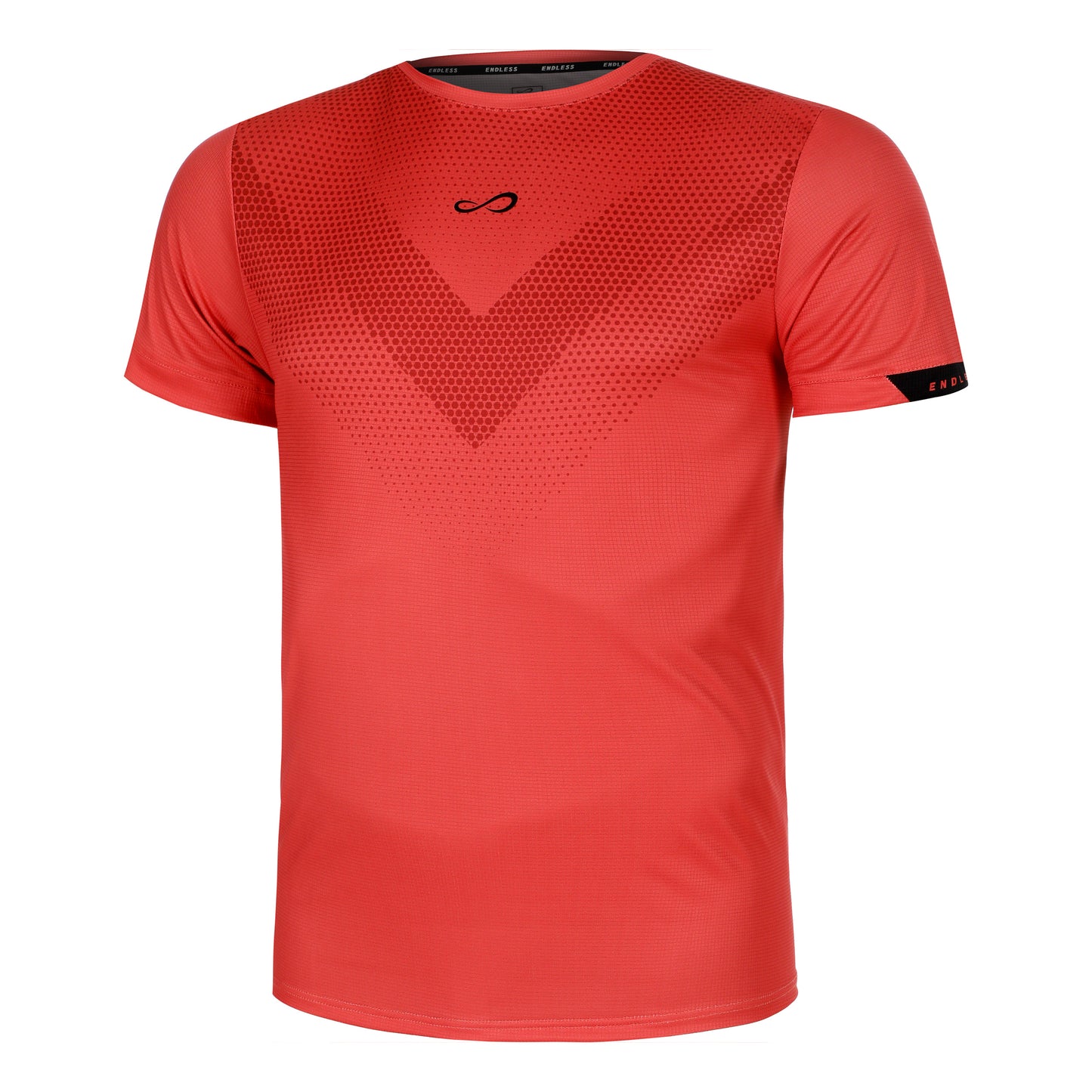 Endless Ace Peak T-shirt Heren-Koraal