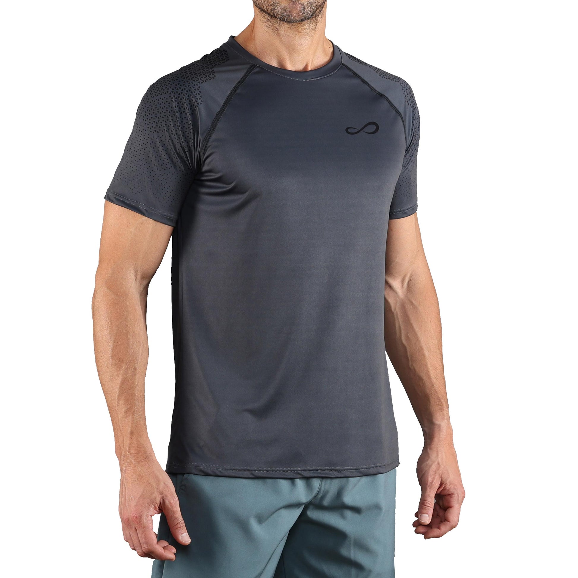 Endless Feisty Hexagon T-shirt Heren-Grijs