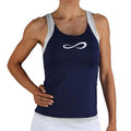 Race Tanktop Dames-Donkerblauw