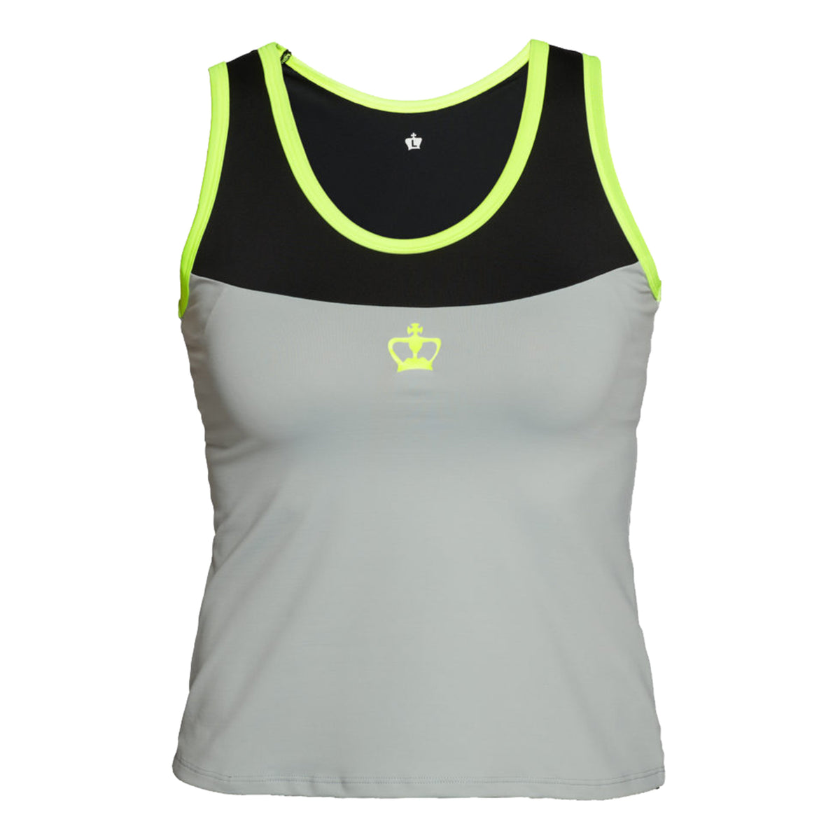 Black Crown Galicia T-shirt Dames - grijs, zwart
