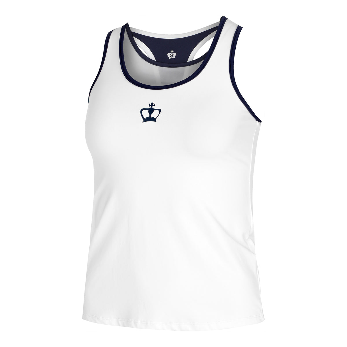 Black Crown Milos Tanktop Dames - wit,