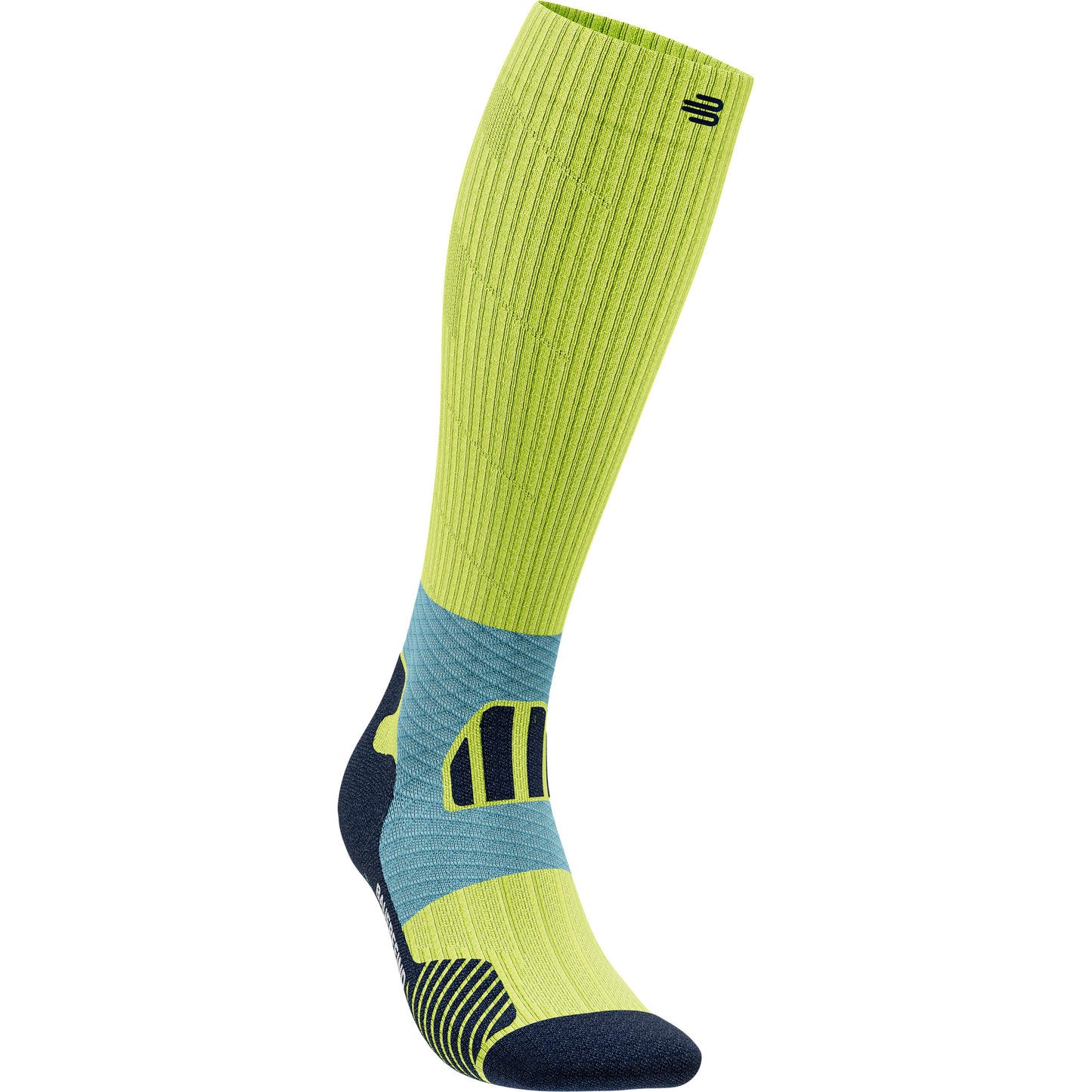 Bauerfeind Trail Run Compression Compressie-sokken Heren-Groen