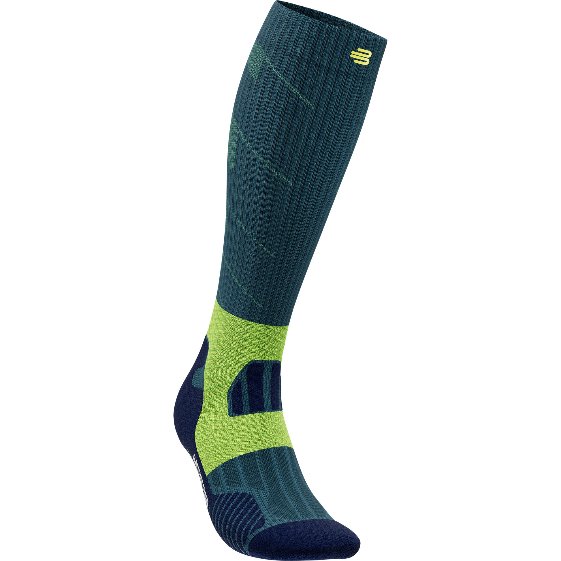 Bauerfeind Trail Run Compression Compressie-sokken Dames-Turkoois