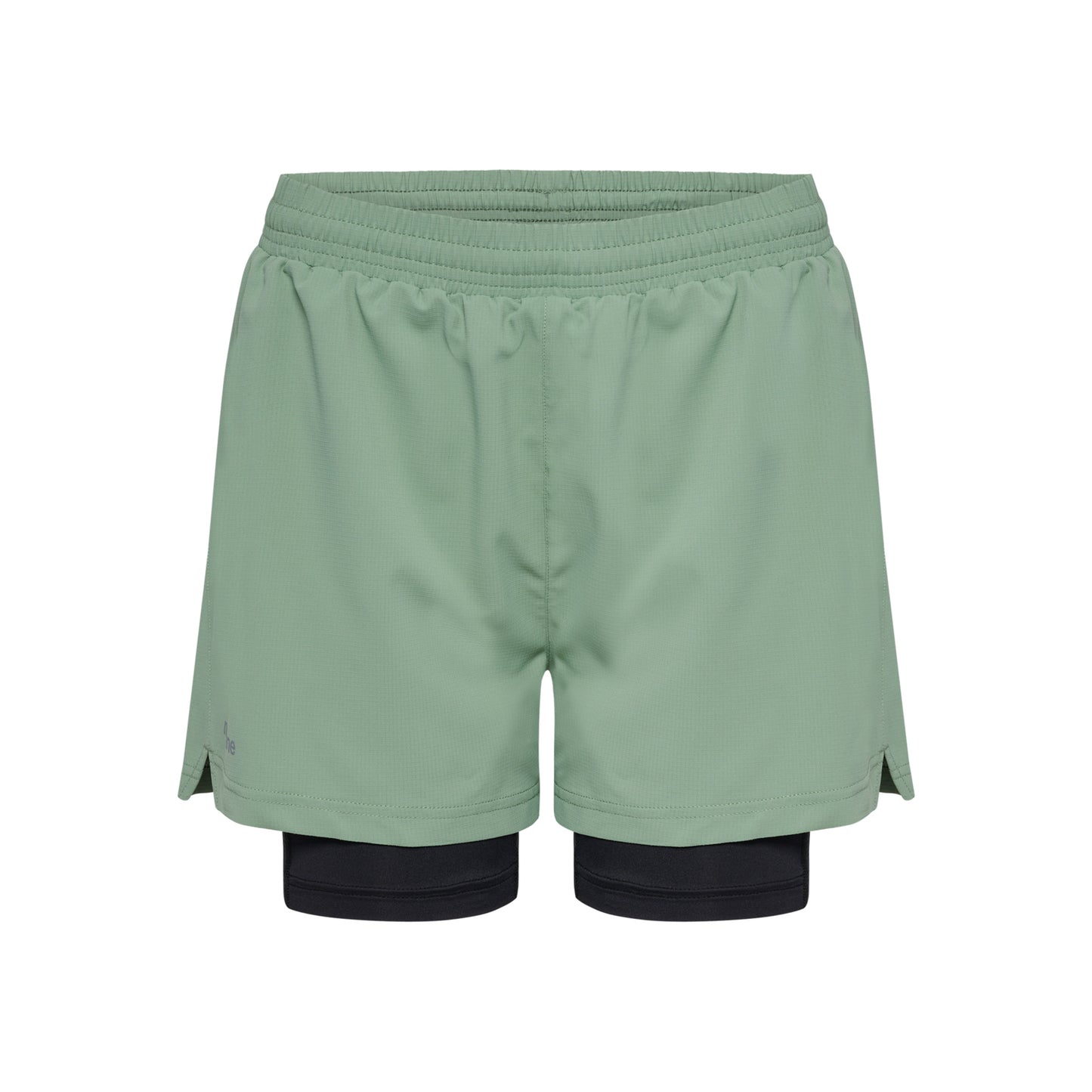 Newline Dallas Shorts 2in1 Shorts Dames-Groen