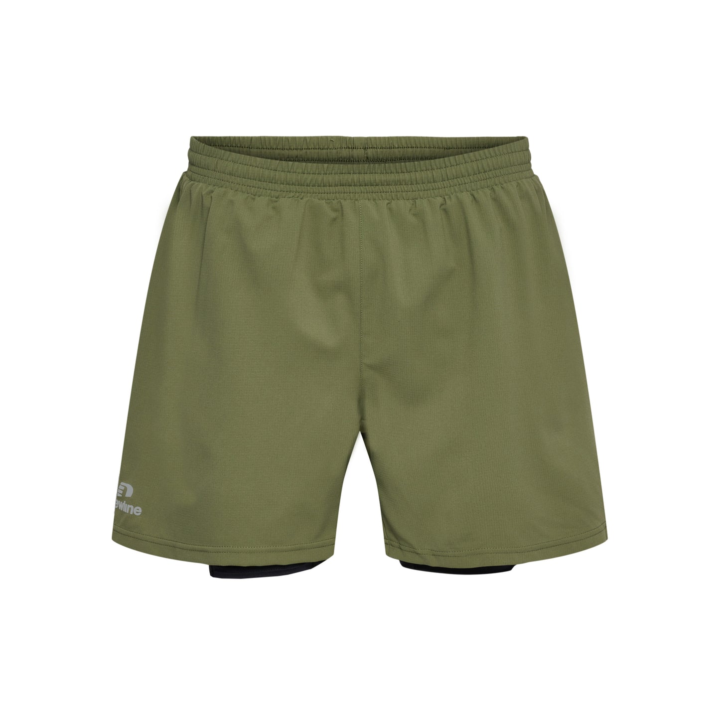 Newline Dallas 2in1 Shorts Heren - olijf,