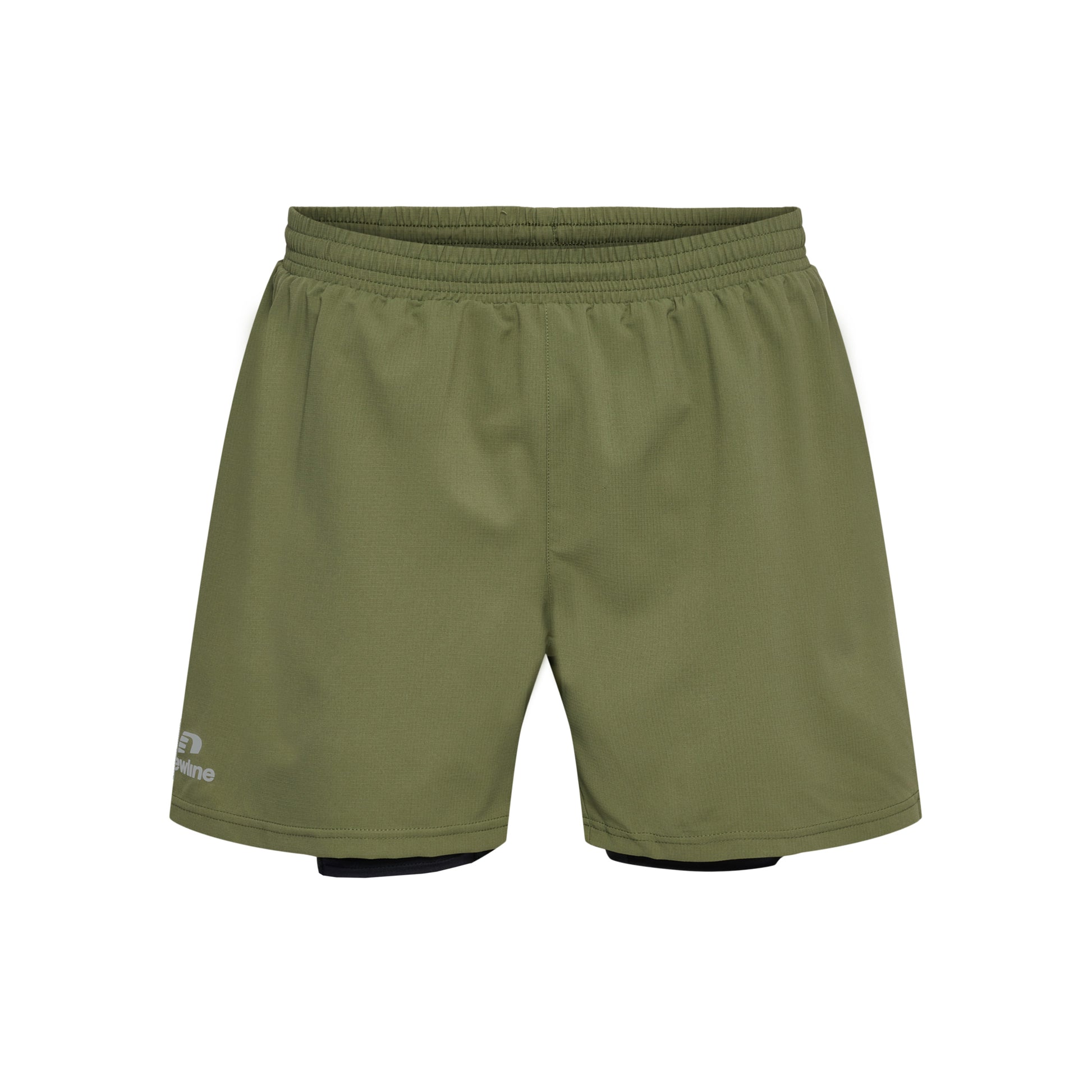 Newline Dallas 2in1 Shorts Heren - olijf,