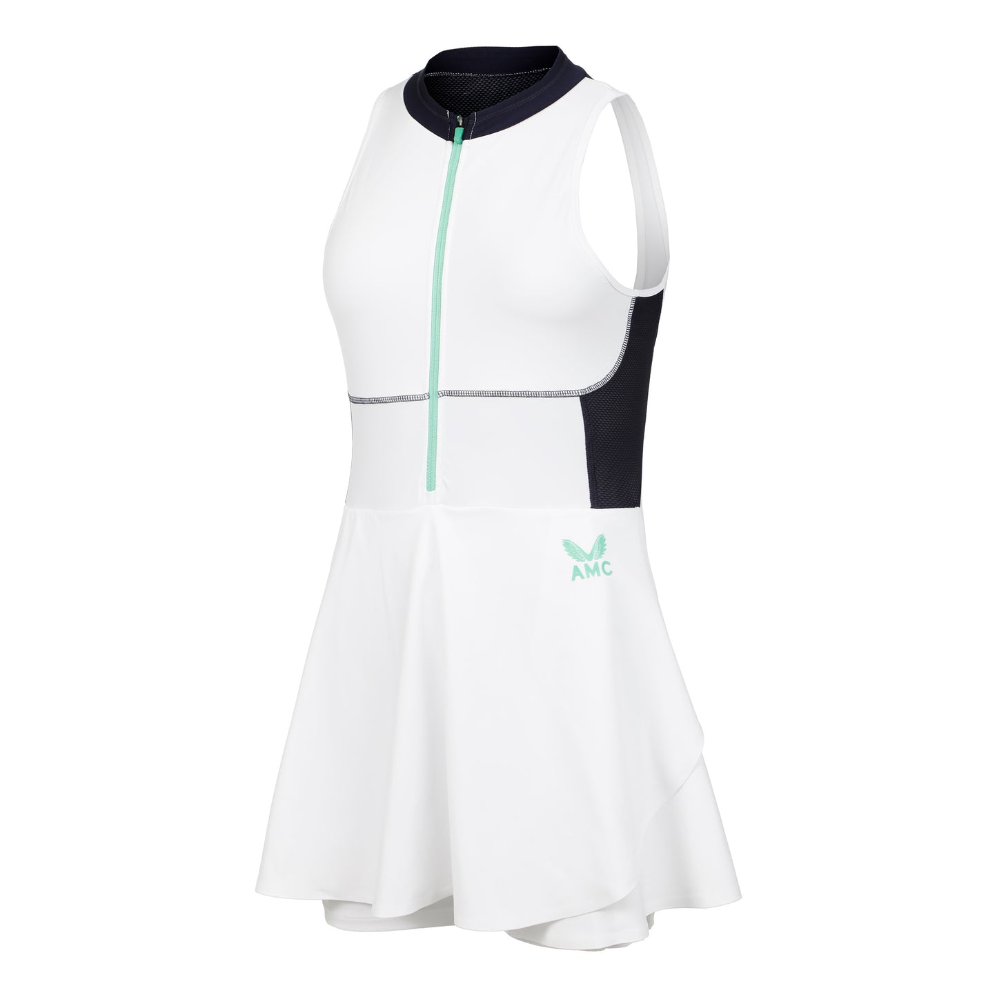 Castore AMC Jurk Dames - wit, donkerblauw