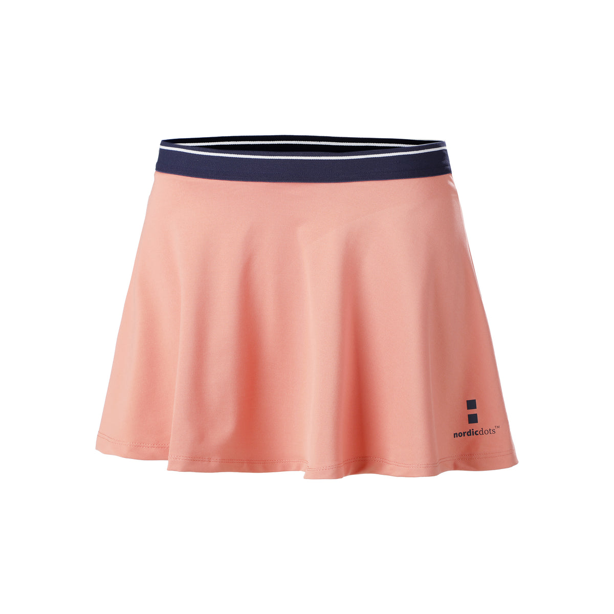 Nordicdots Elegance Rok Dames - abrikoos, zwart