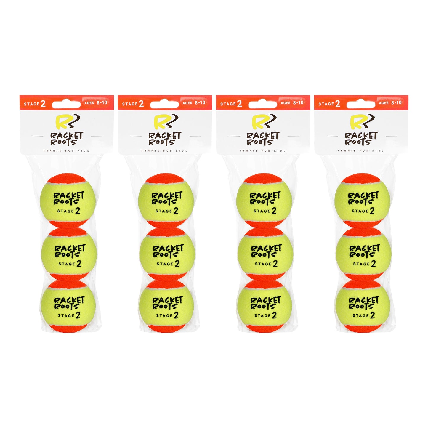 Racket Roots Zak met 3 stuks 4x RR Stage 2