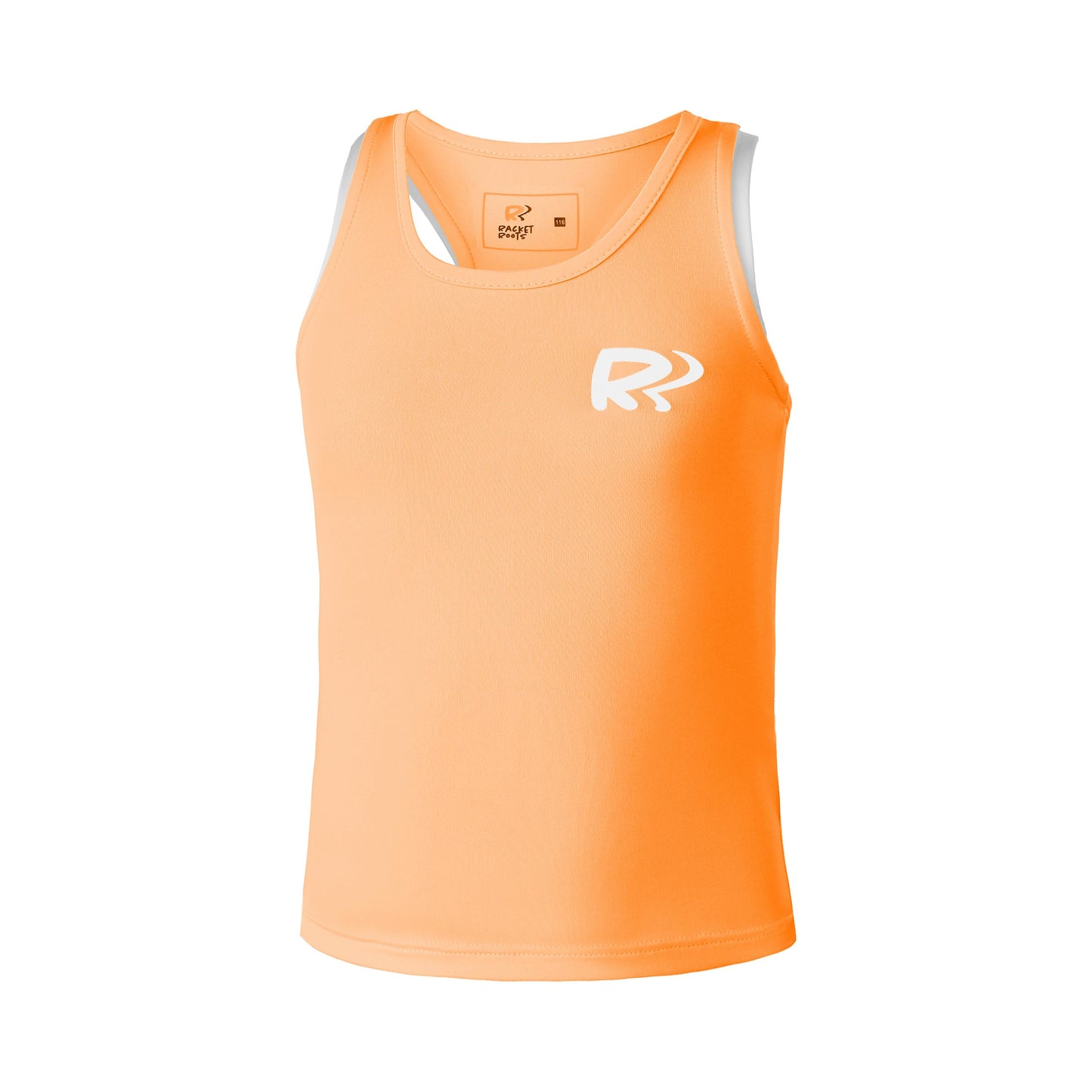 Racket Roots Teamline Tanktop Meisjes-Oranje