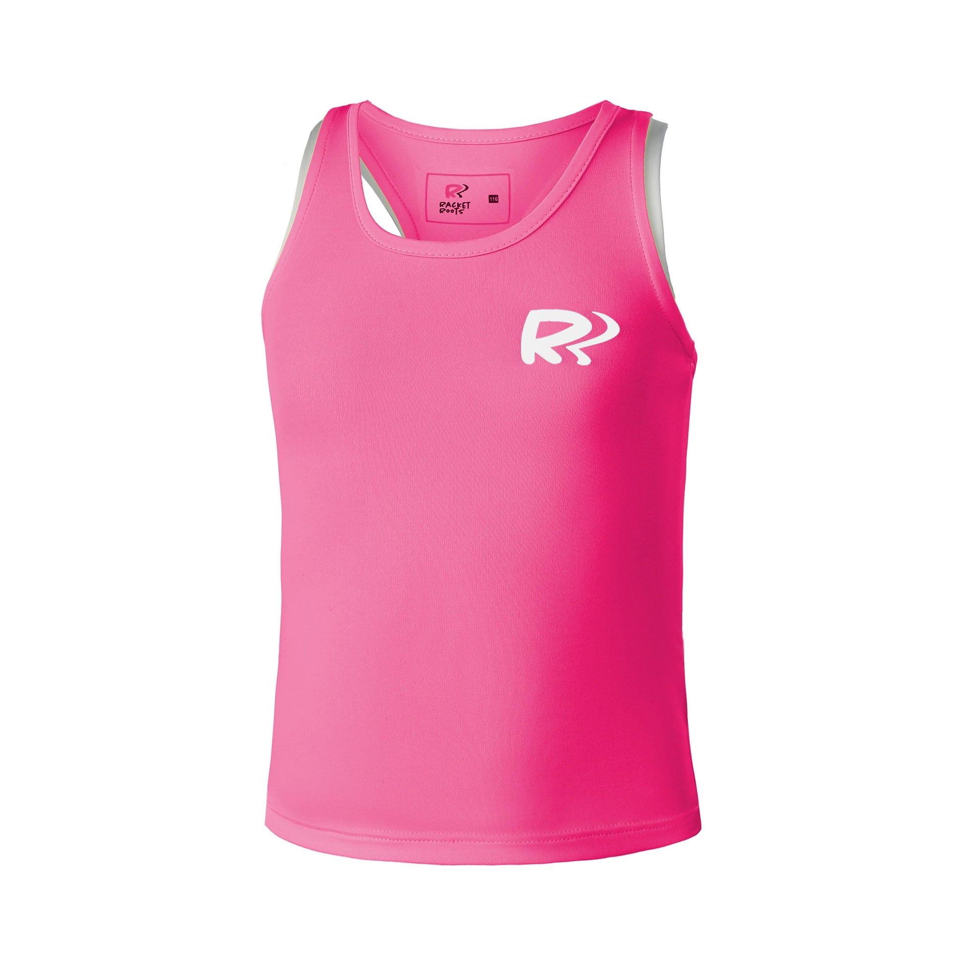 Racket Roots Teamline Tanktop Meisjes-Pink