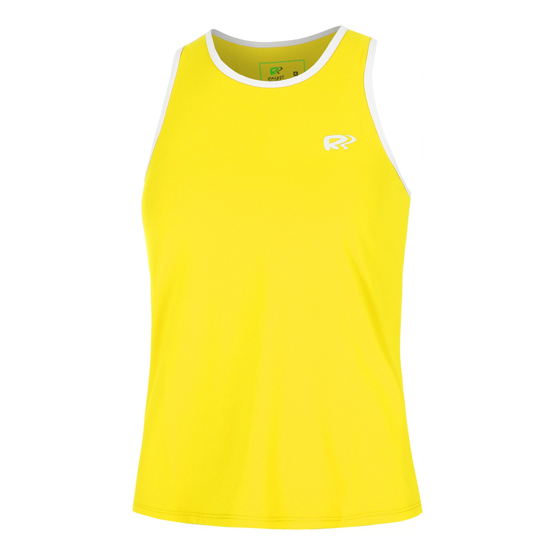 Racket Roots Teamline Racerback Tanktop Dames-Geel