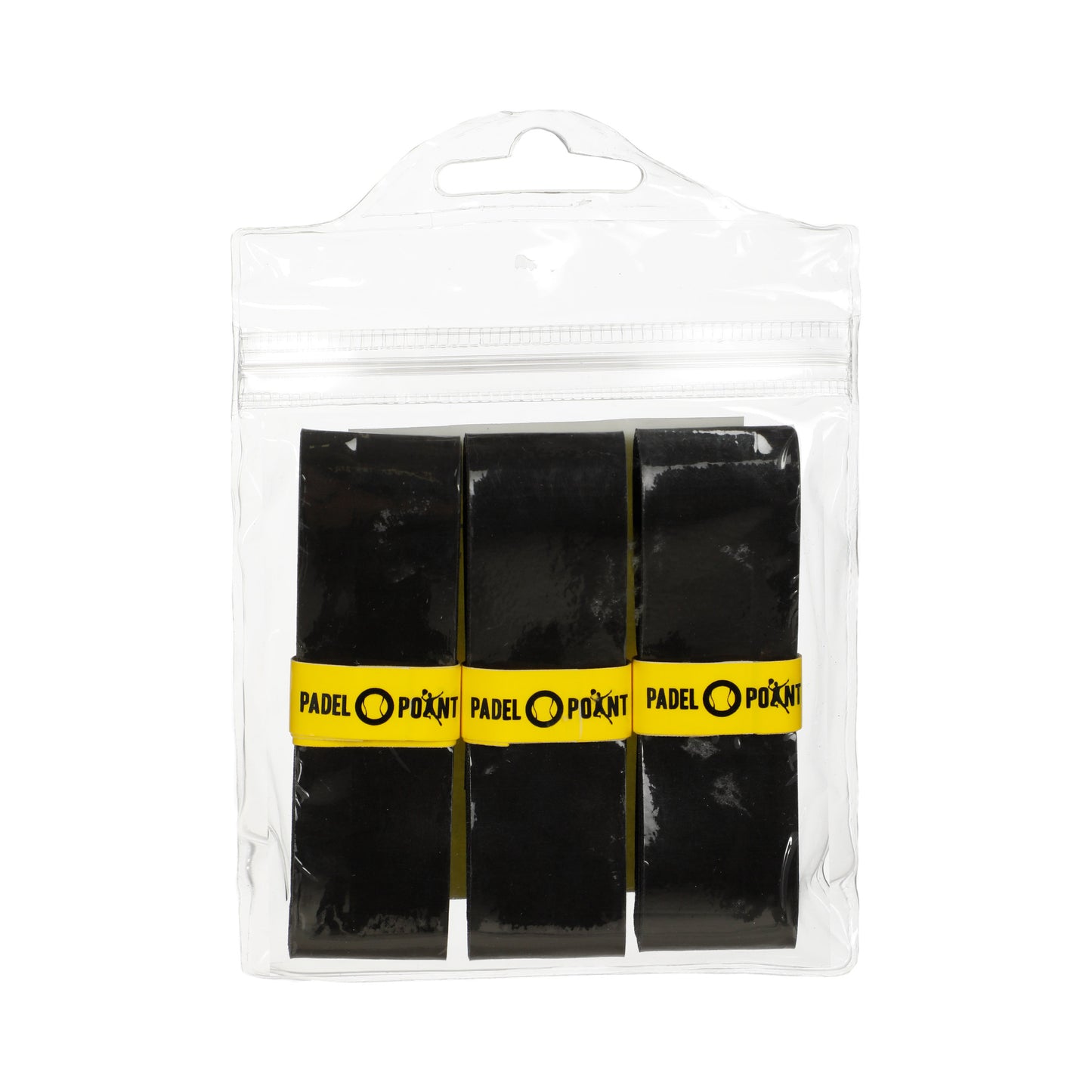 Padel-Point Padel Premium Grip Verpakking 3 Stuks-Zwart