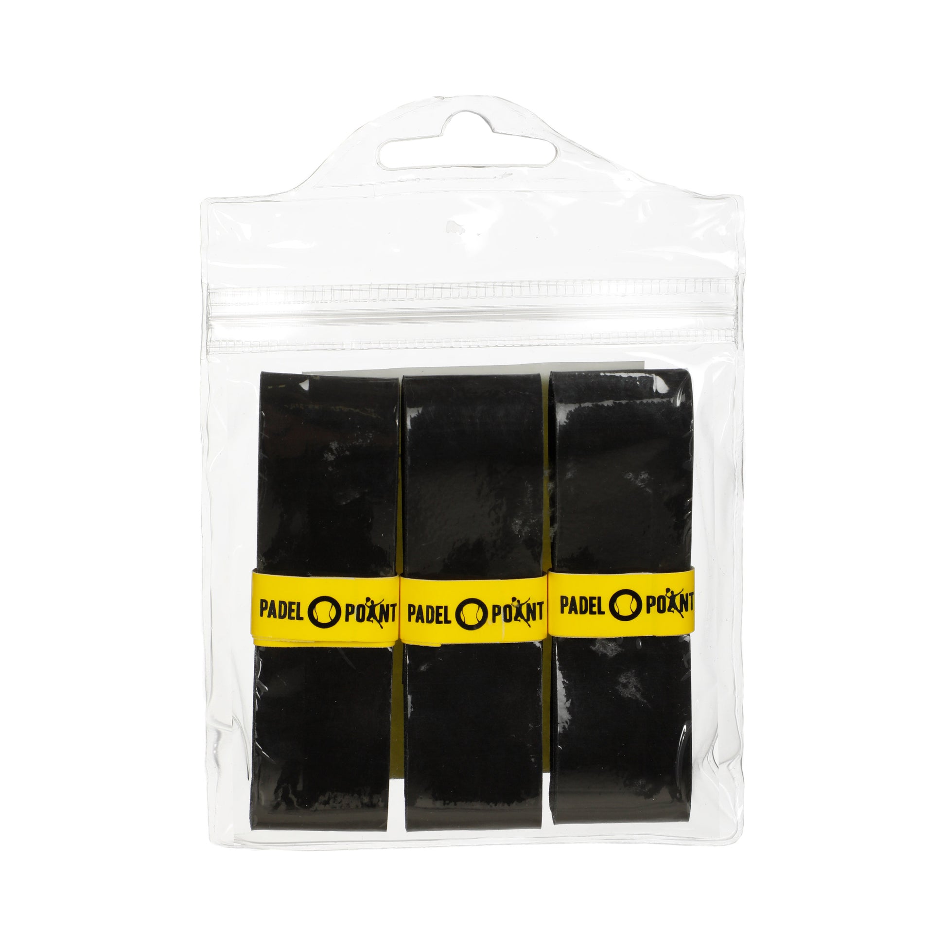 Padel-Point Padel Premium Grip Verpakking 3 Stuks-Zwart