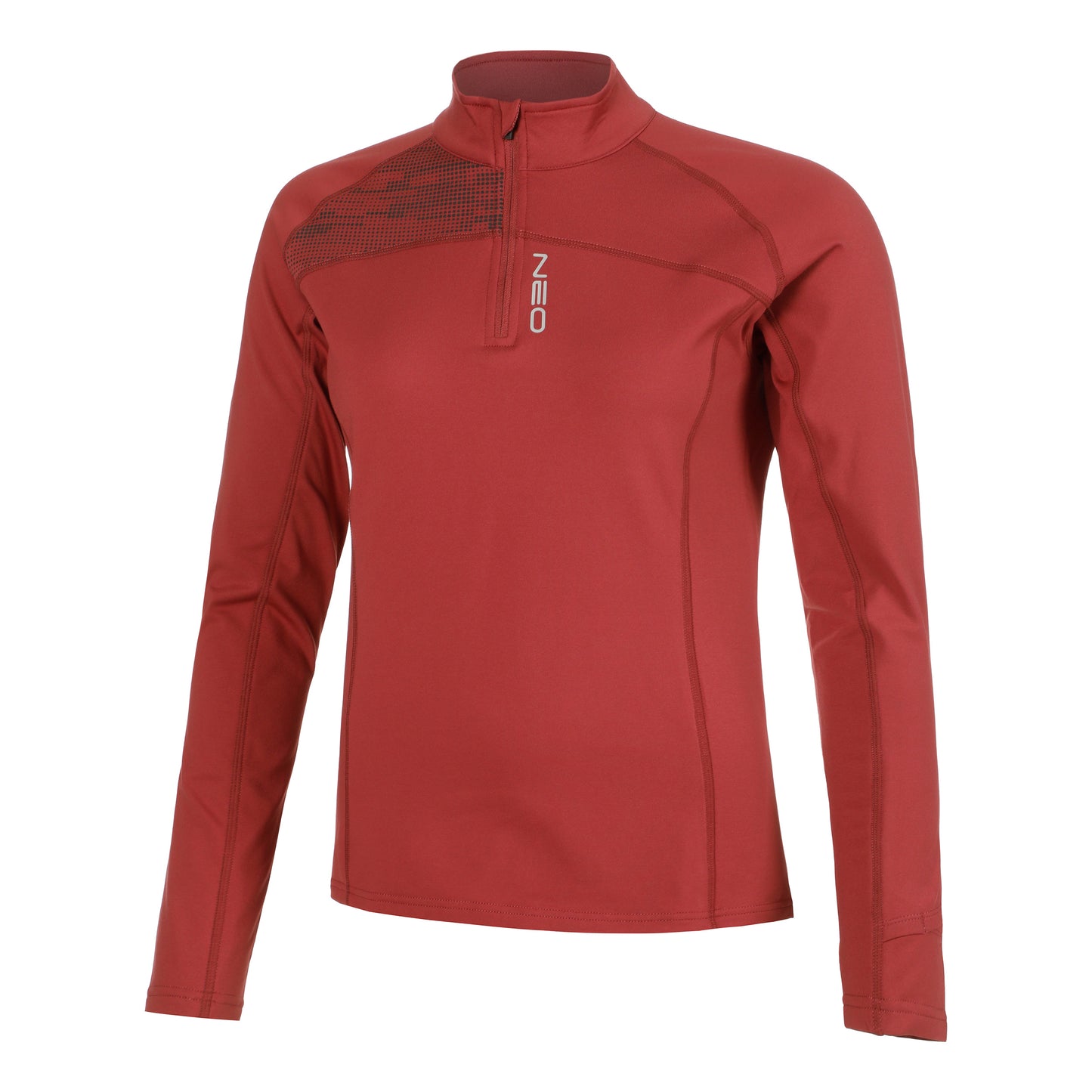 NEO Warm Light Longsleeve Dames-Berry