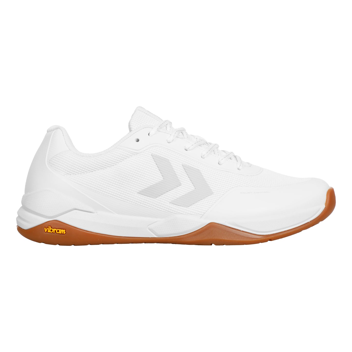 Hummel Court Control Padel schoen Heren - wit, oranje