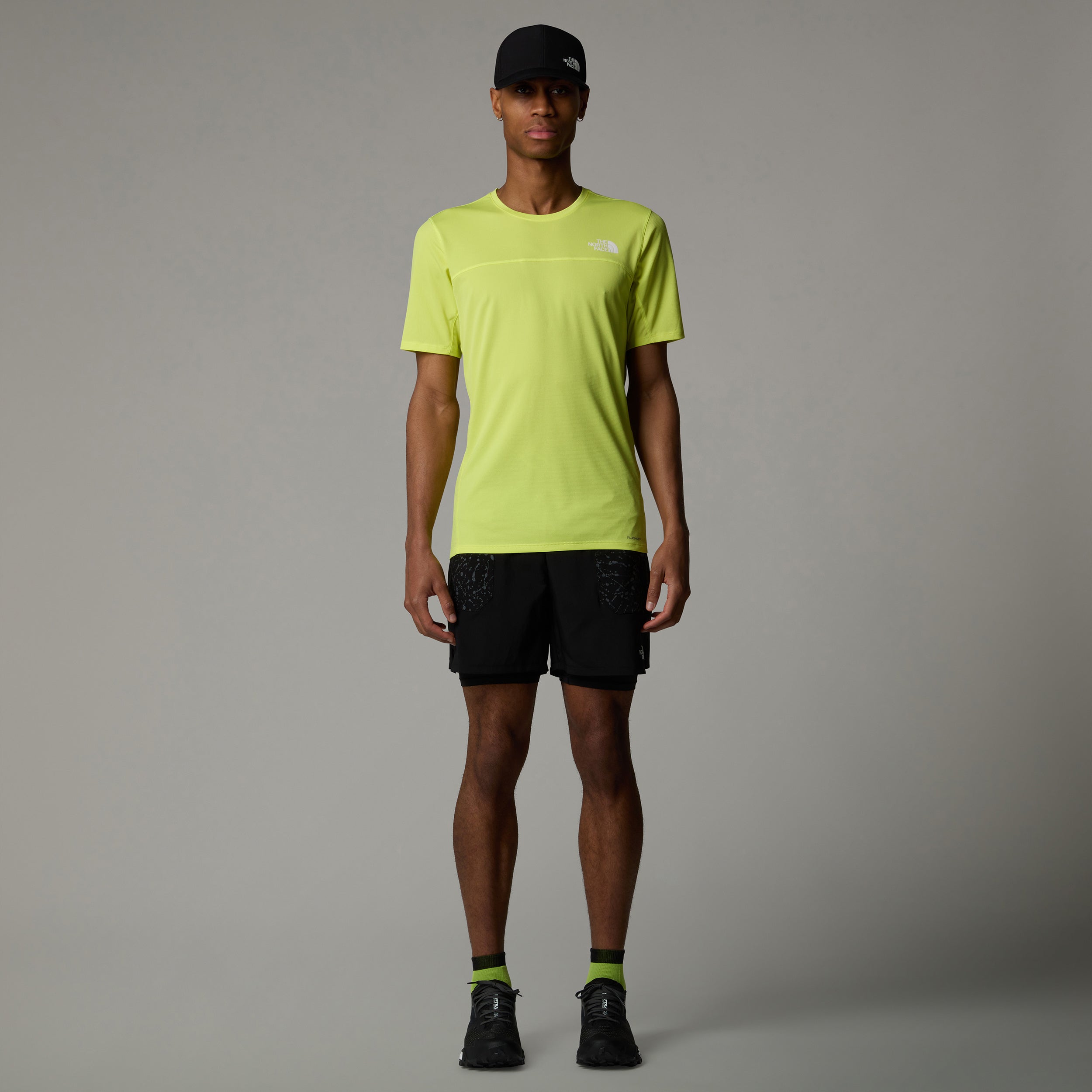 Sunriser Hardloopshirt Heren-Neongeel | Tennis-Point