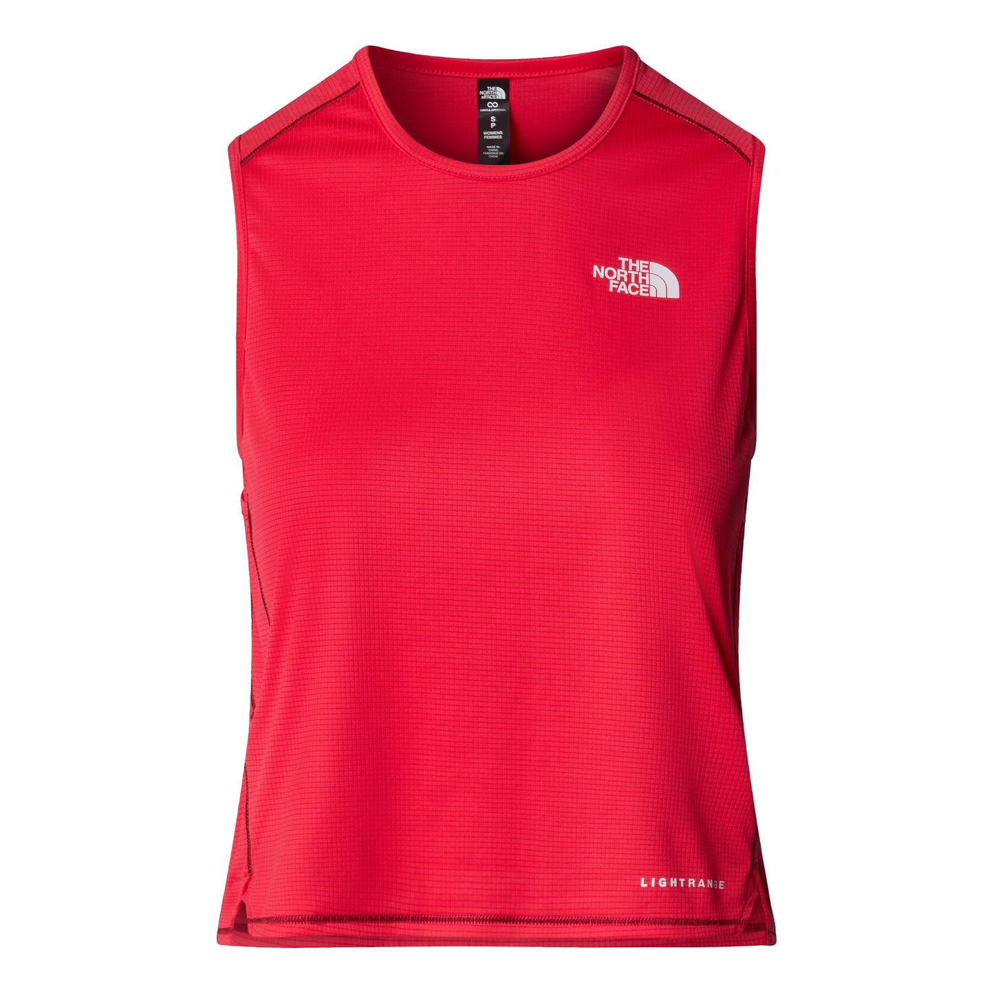 The North Face Sunriser Hardloopshirt Dames-Rood