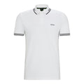 Paul  slim fit Polo Heren - wit,