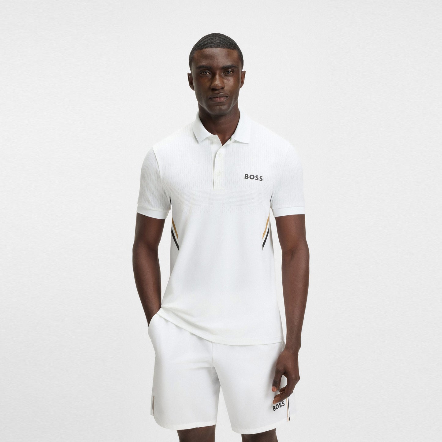 BOSS Paule TOC Polo Heren-Wit