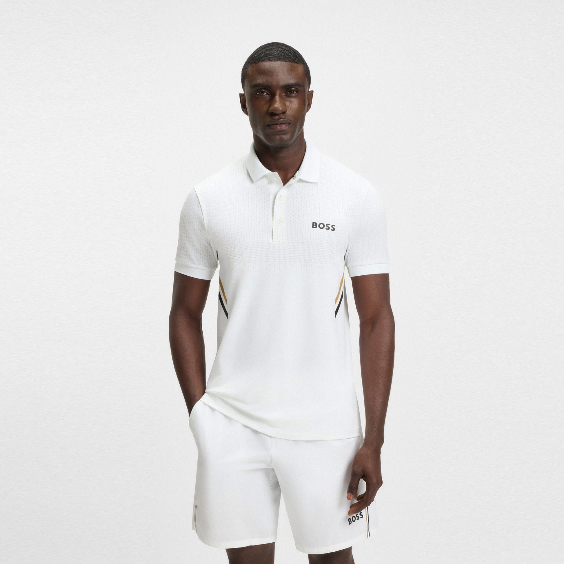 BOSS Paule TOC Polo Heren-Wit
