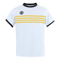 Kadiri Striped T-shirt Heren - wit, geel
