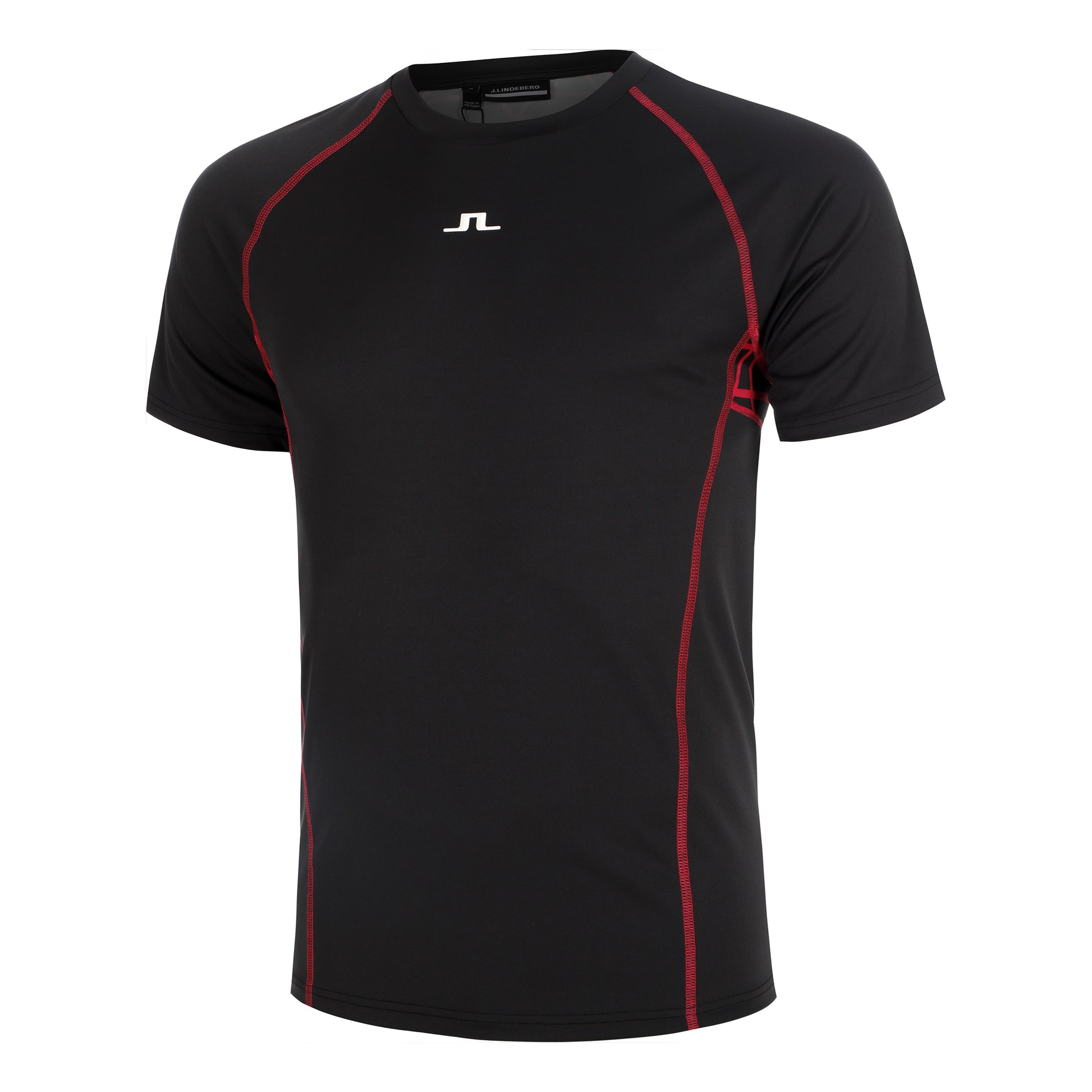 JLindeberg Alfonso Printed T-shirt Heren-Zwart
