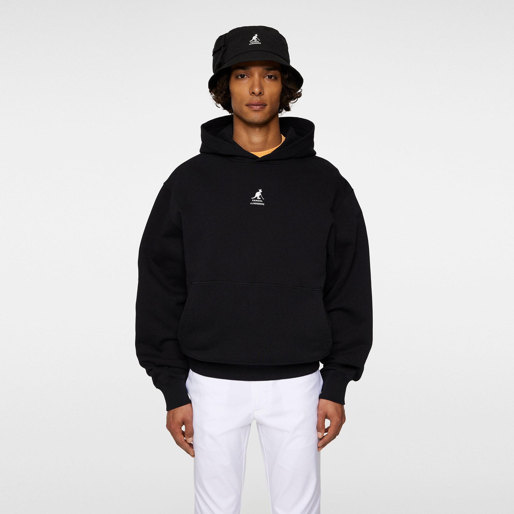 JLindeberg Kangol Roberto Sweater Met Capuchon Heren-Zwart