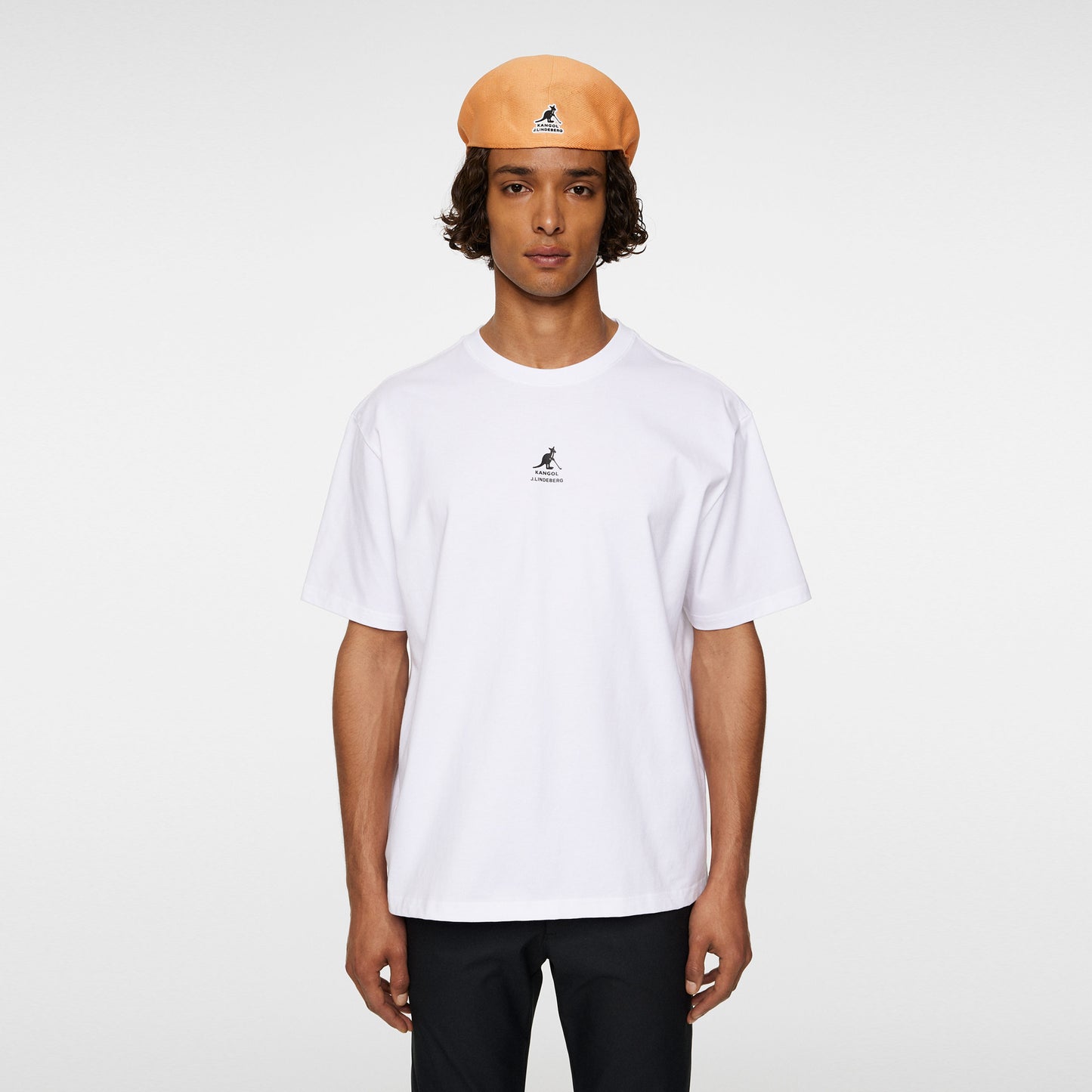 JLindeberg Kangol Davie T-shirt Heren-Wit