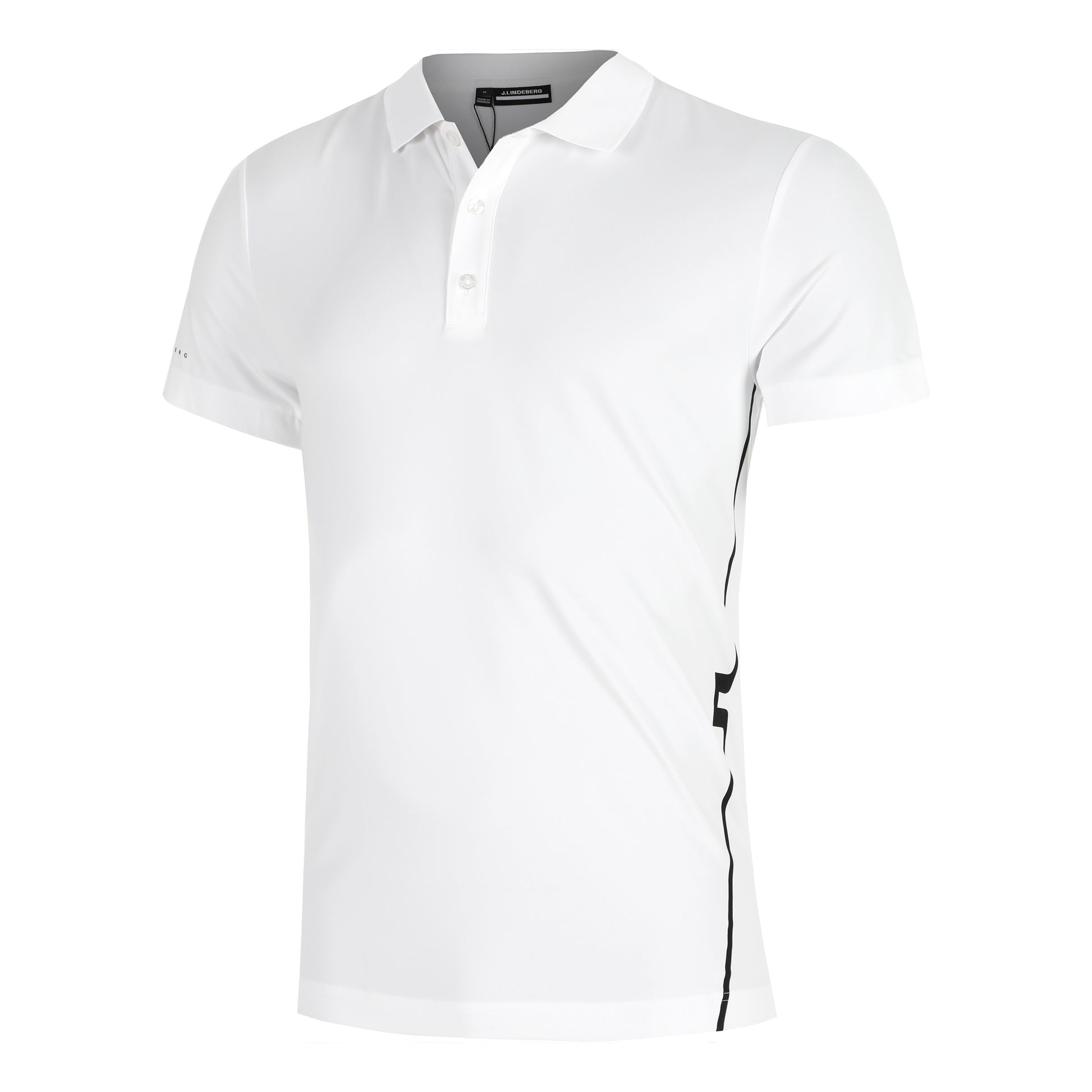 JLindeberg Leroy Polo Heren-Wit,Zwart