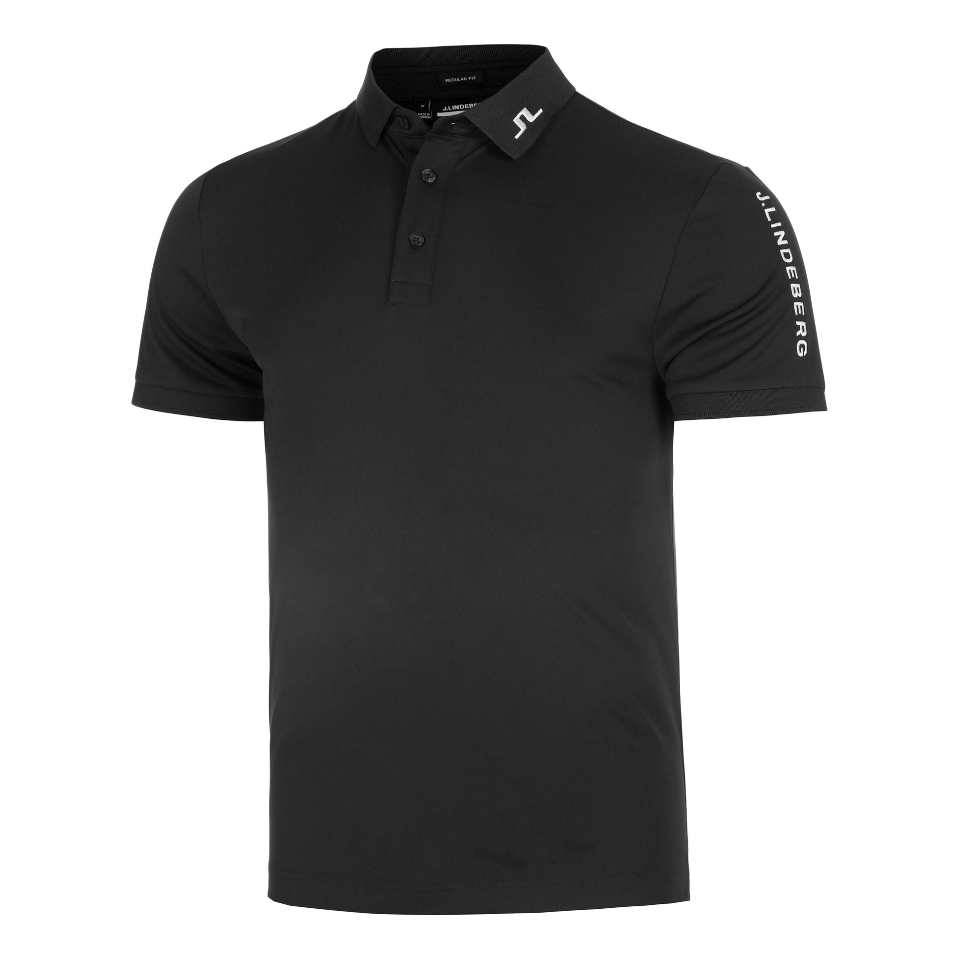 JLindeberg Tour Tech Polo Heren-Zwart