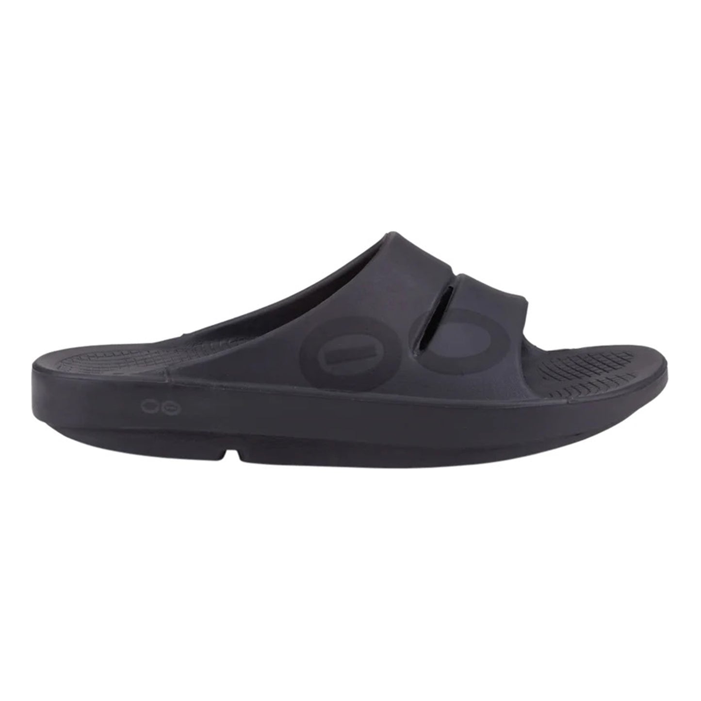 OOFOS Ooahh Sport Herstelschoenen Unisex - zwart mat