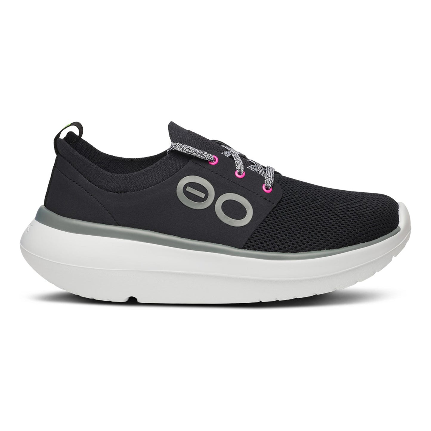 OOFOS OOmy Stride Herstelschoenen Dames - wit, zwart