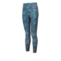 Tech Crop Hardlooplegging Dames-Petrolblauw,Veelkleurig