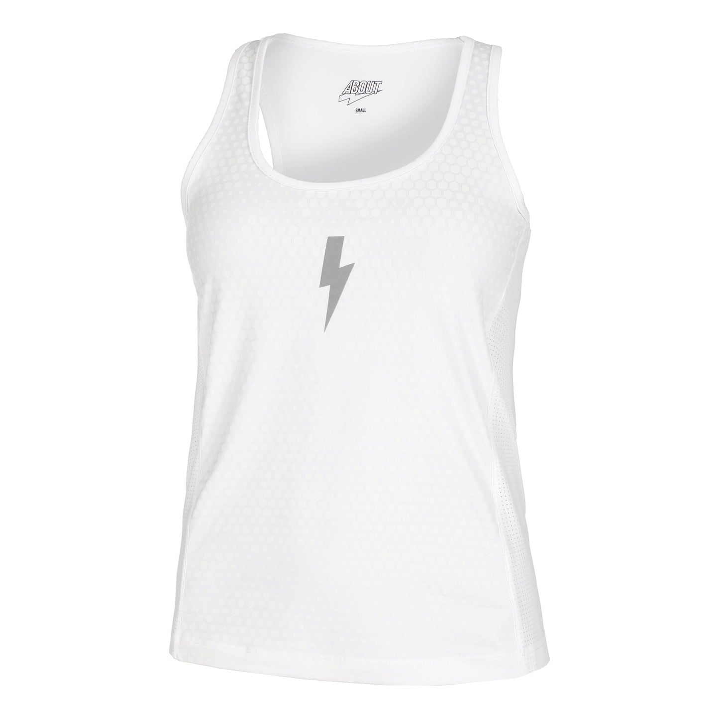 AB Out Tech All Over Camou Pixel Tanktop Dames-Wit