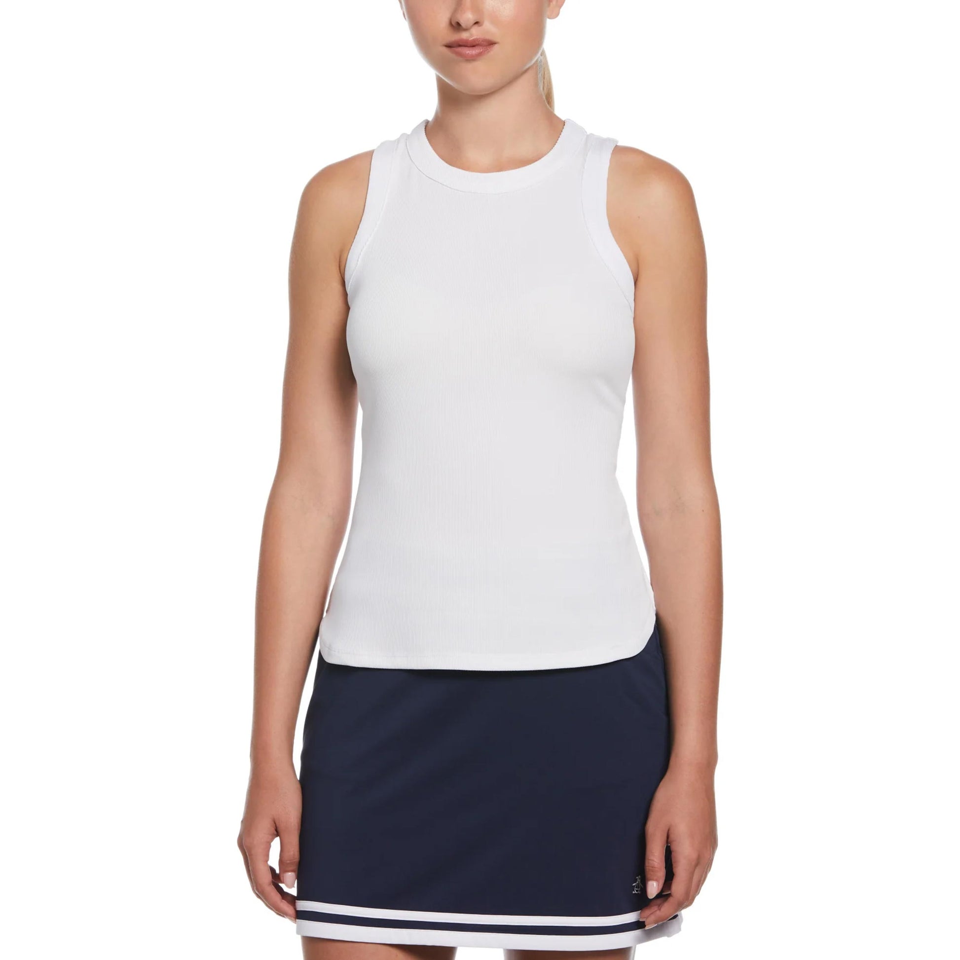 Original Penguin Rib Tanktop Dames-Wit