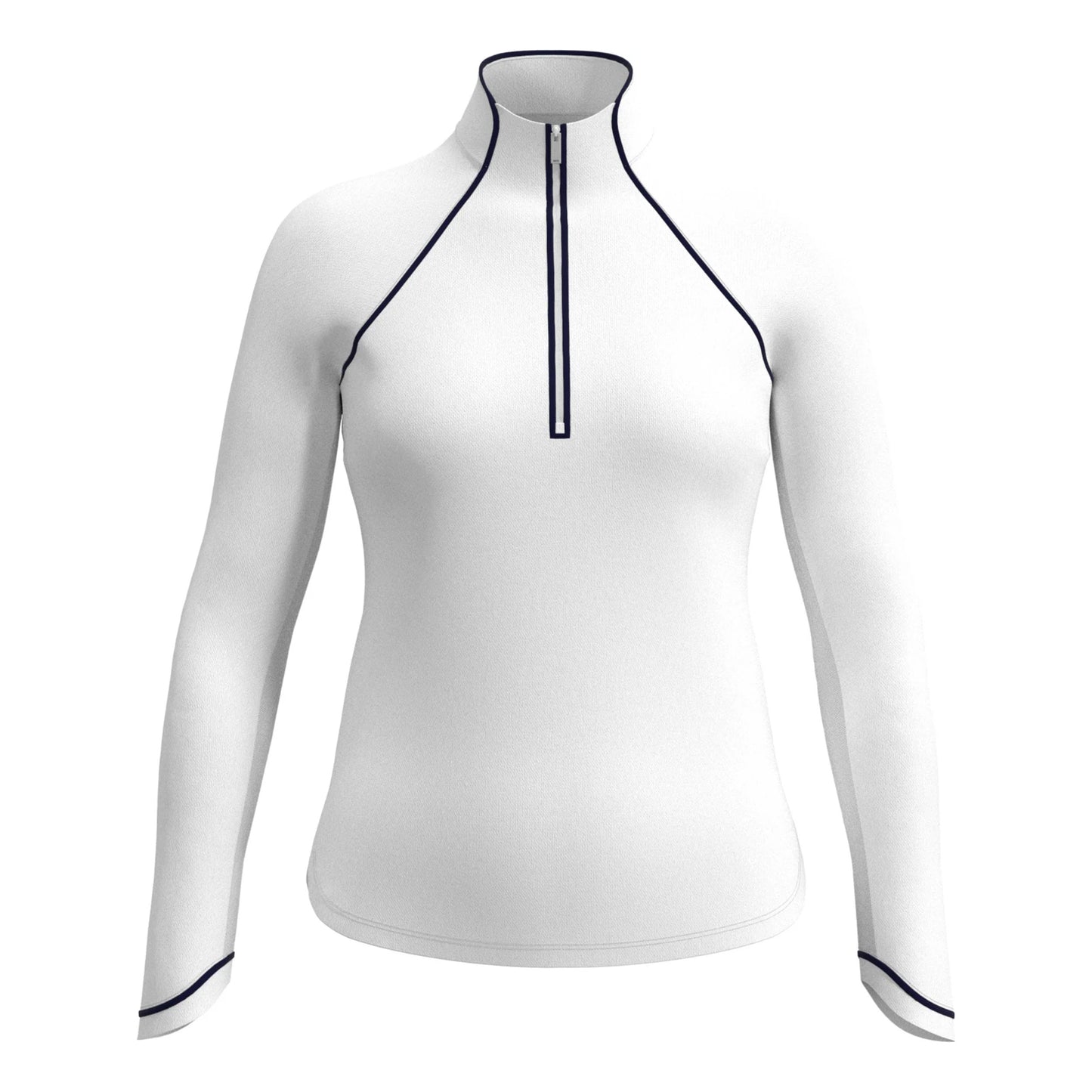 Original Penguin Solid Sun Protection Trainingsjack Dames-Wit