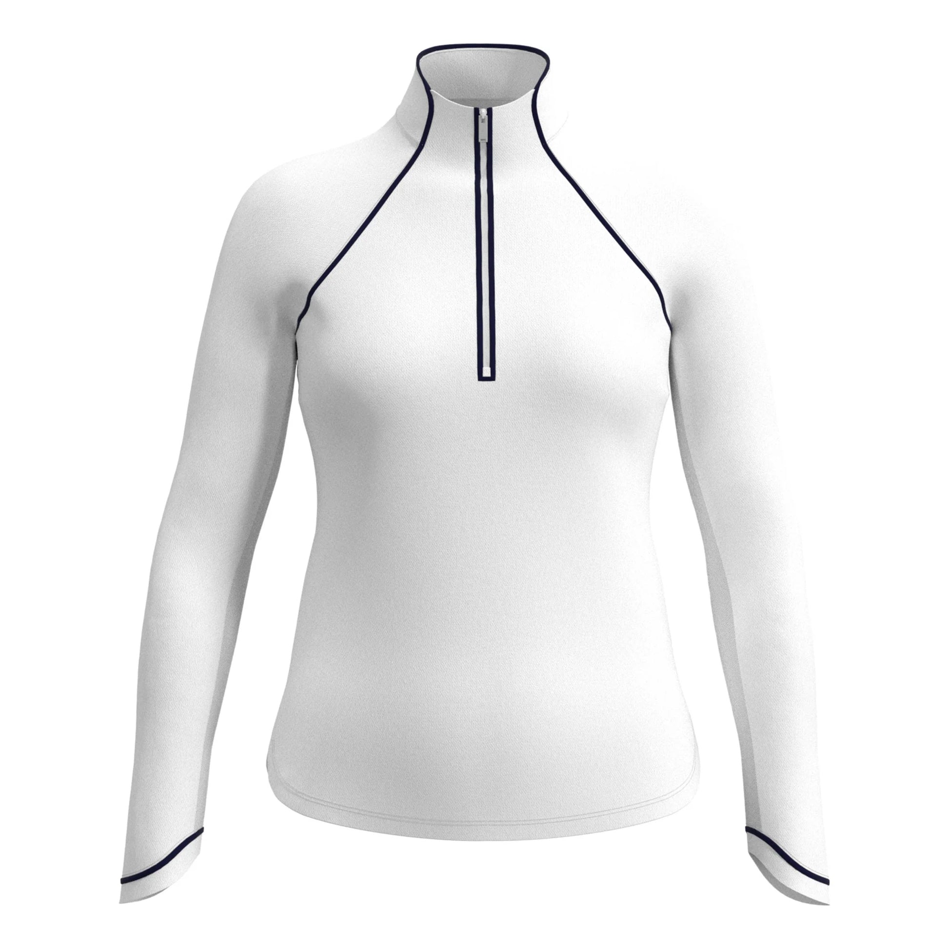 Original Penguin Solid Sun Protection Trainingsjack Dames-Wit