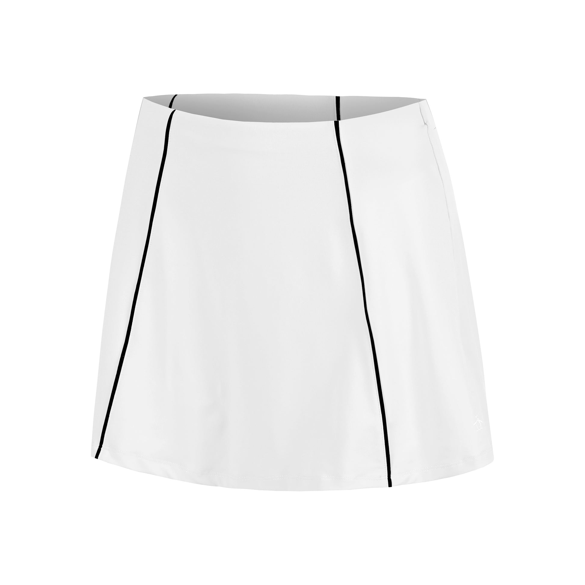 Original Penguin Colorblock Flounce Rok Dames-Wit