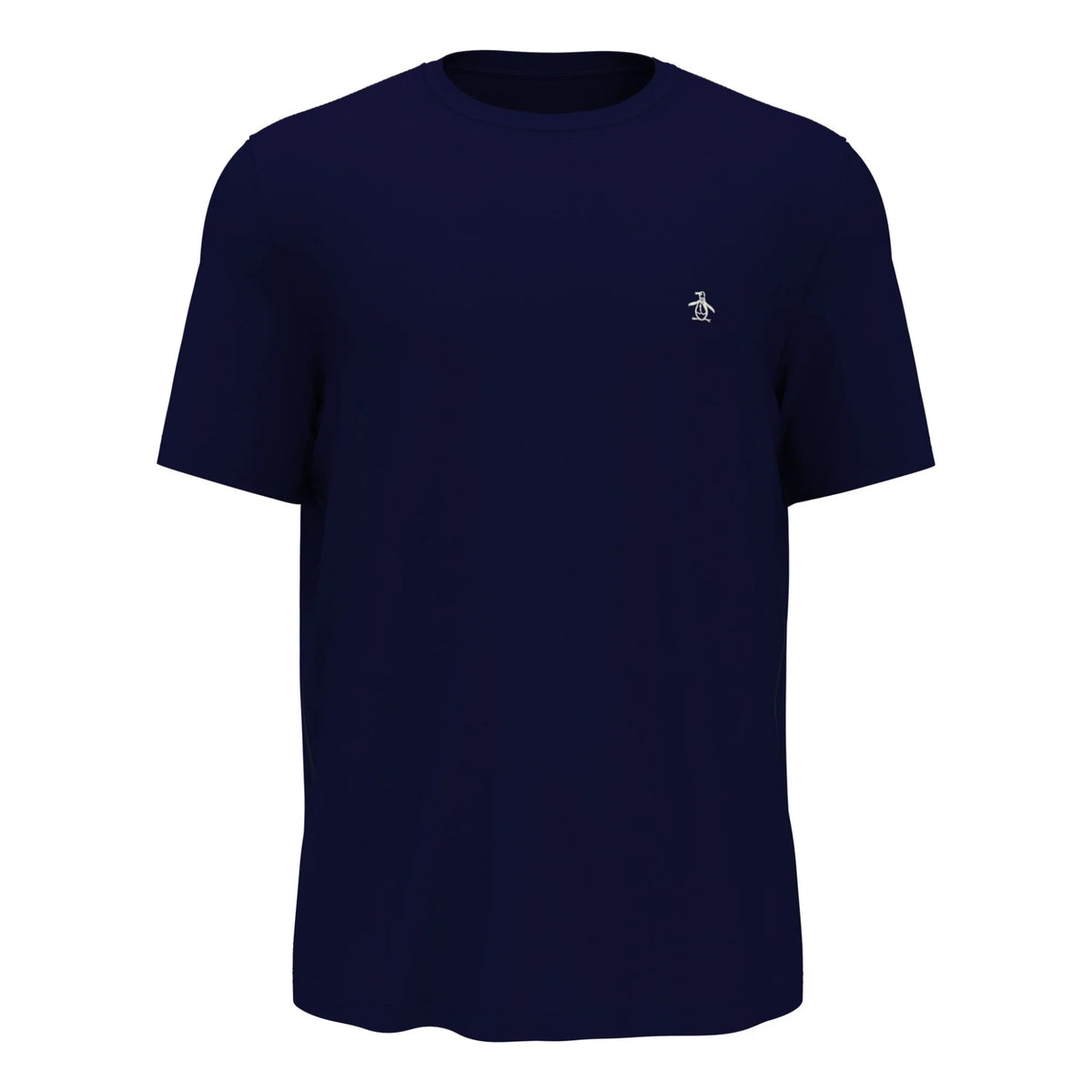 Original Penguin Solid T-shirt Heren-Donkerblauw