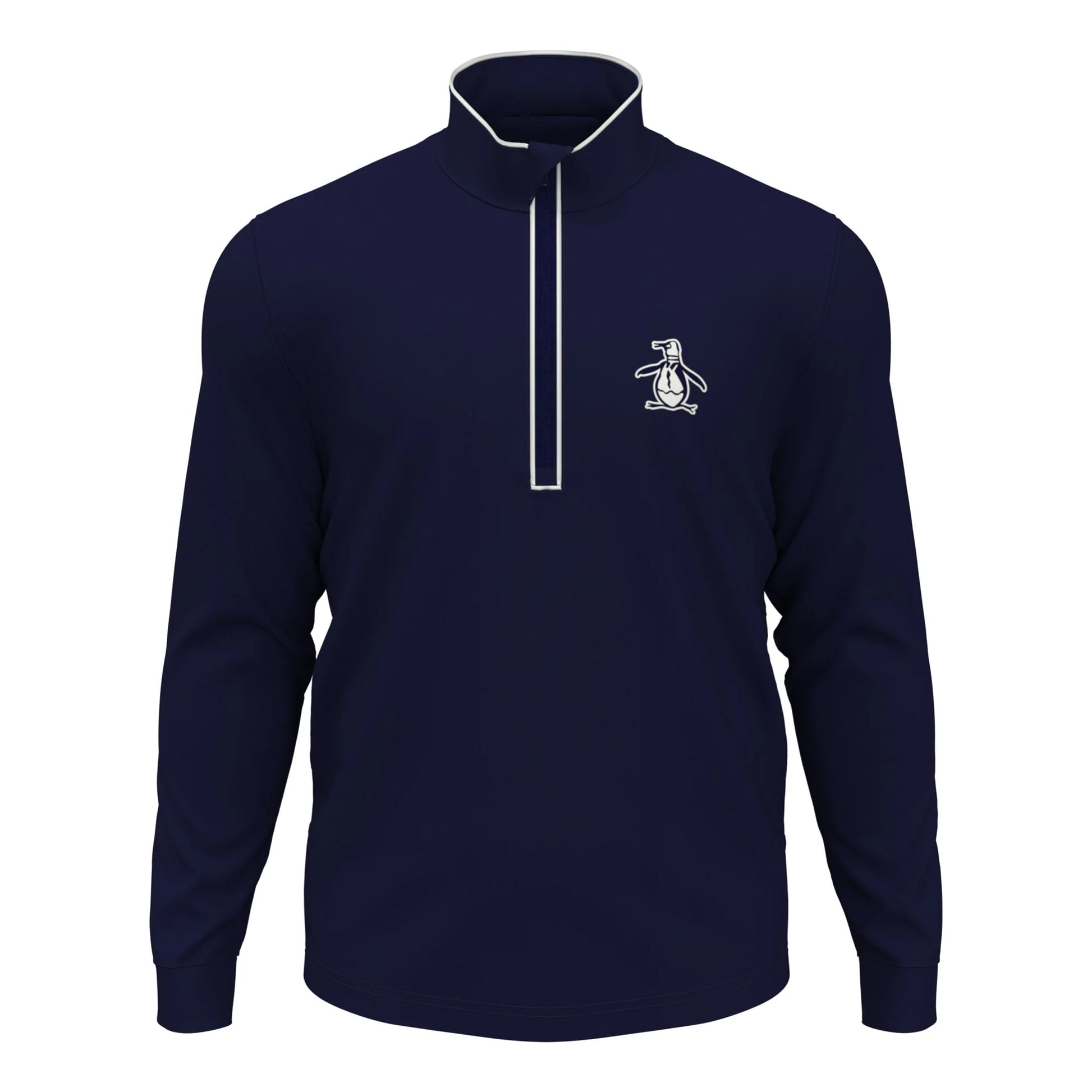 Original Penguin 1/4 Zip Technical Trainingsjack Heren-Donkerblauw