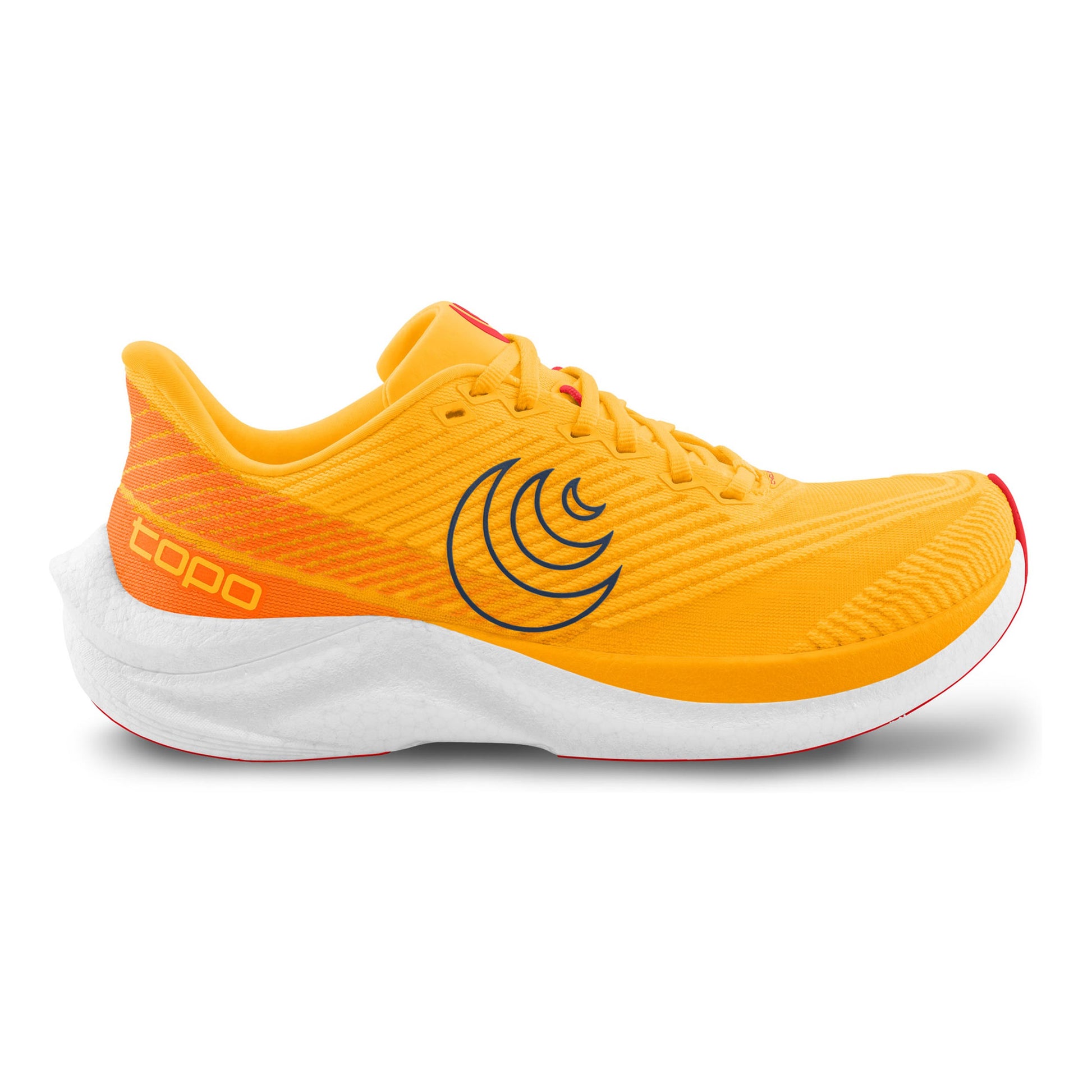 TOPO ATHLETIC Cyclone 3 Wedstrijdschoen Heren-Oranje,Donkerblauw