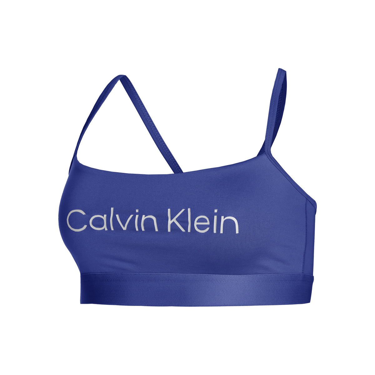 Calvin Klein Low Support Sport-bh Dames - blauw,