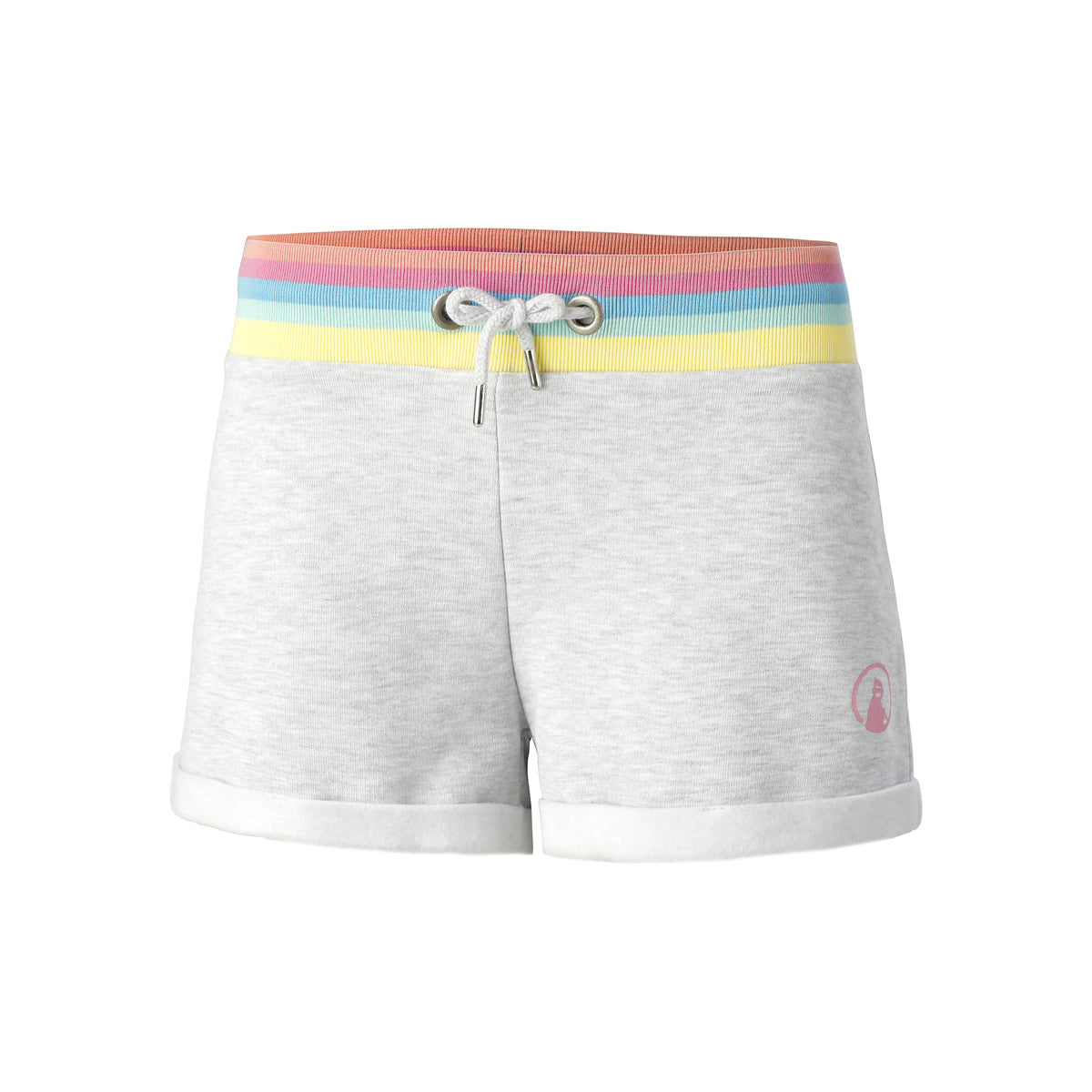 Quiet Please Cotton Shorts Dames - grijs, veelkleurig