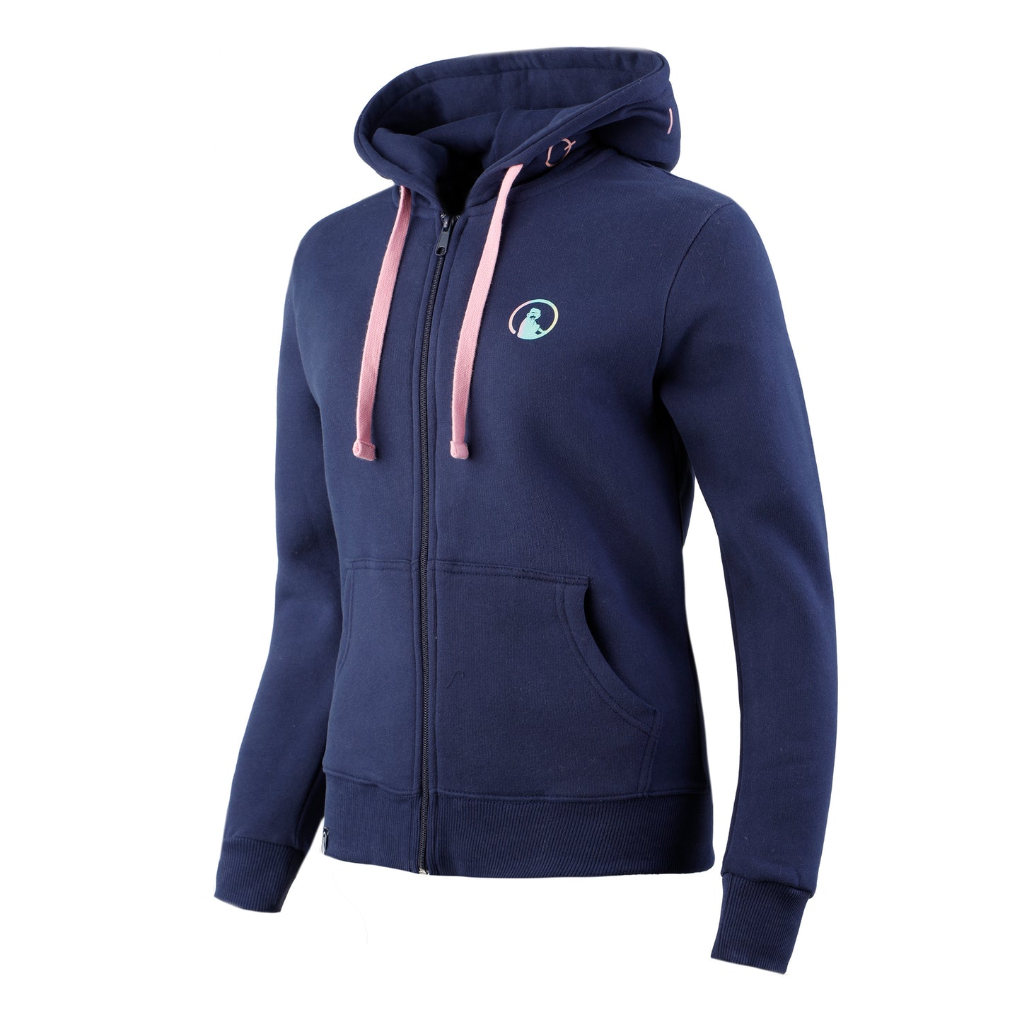 Quiet Please Letters Sportjas Dames - blauw, veelkleurig