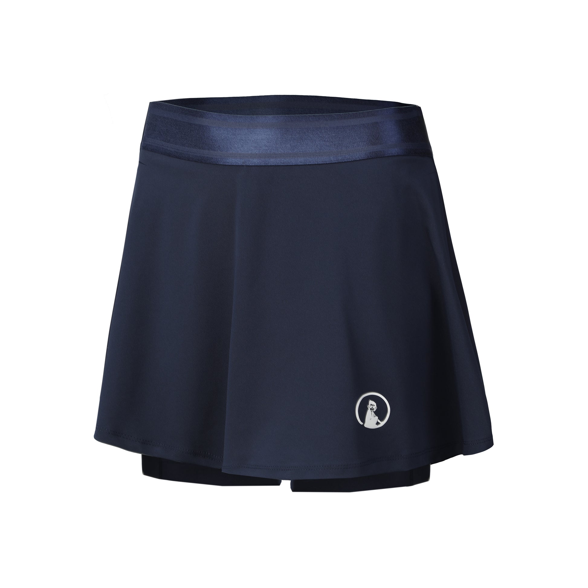 Quiet Please Bounce Rok Dames - blauw,