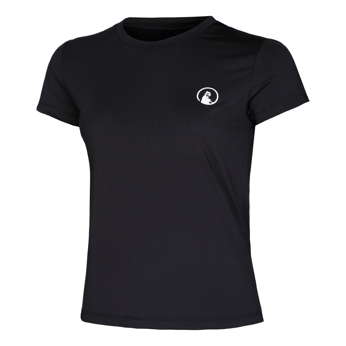 Quiet Please Retriever T-shirt Dames - zwart, wit