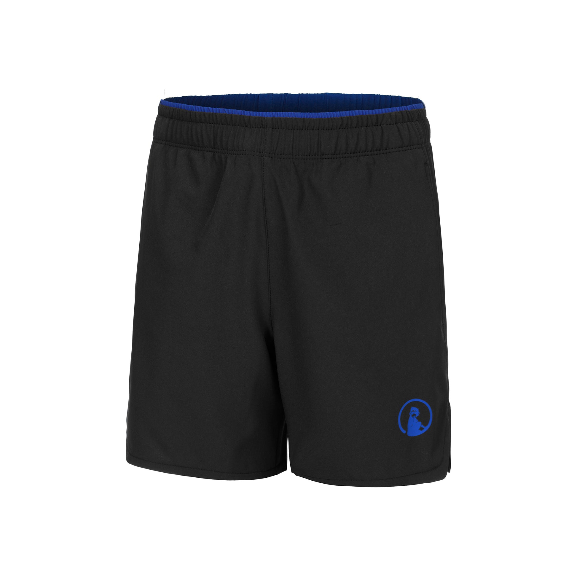 Quiet Please Smash Shorts Jongens-Zwart,Blauw