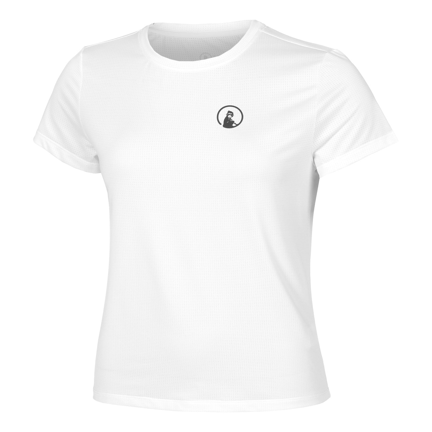 Quiet Please Retriever T-shirt Dames-Wit