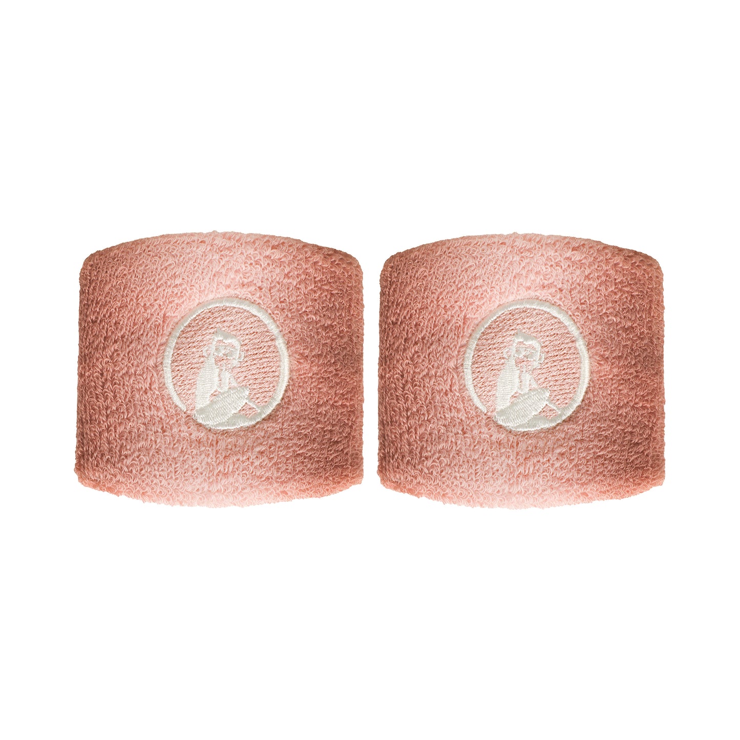 Quiet Please Zweetband Verpakking 2 stuks kort - oud roze